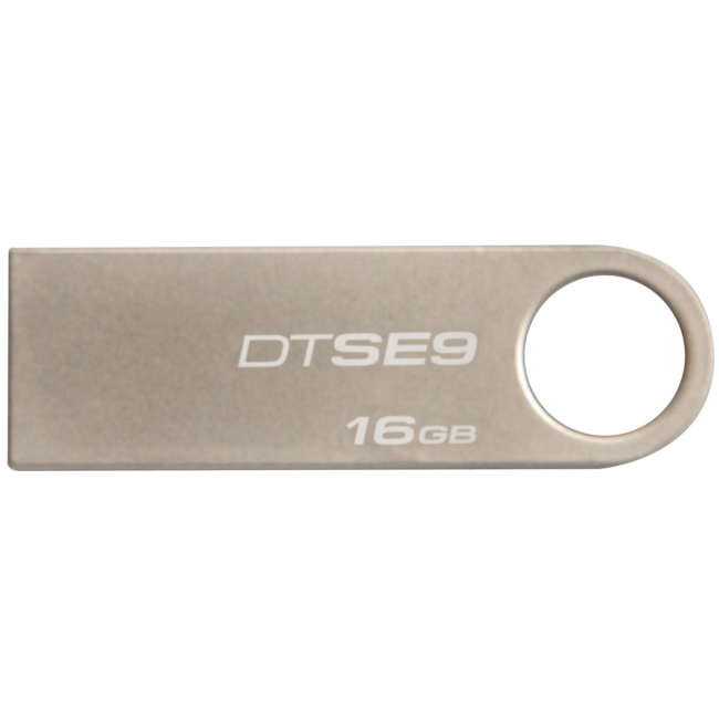Kingston 16GB DataTraveler SE9 USB 2.0 Flash Drive - Champagne DTSE9H/16GBZ