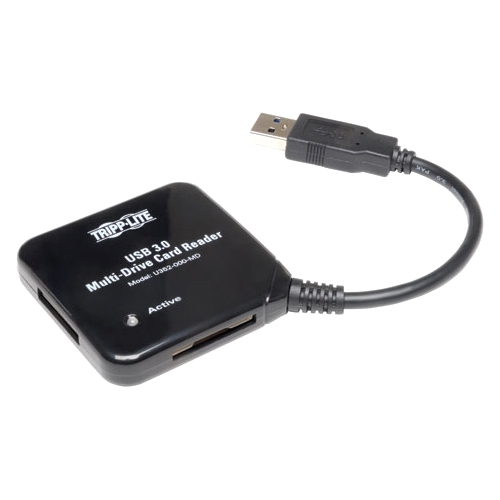 Tripp Lite USB 3.0 Multi-Drive SD / CF/ MS Card Reader U352-000-MD
