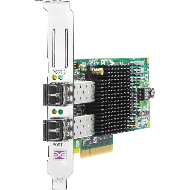 HP 82E 8Gb 2-port PCIe Fibre Channel Host Bus Adapter AJ763B