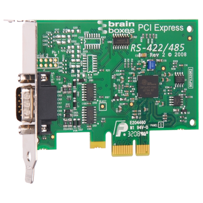 Brainboxes 1-port PCI Express Serial Adapter PX-320