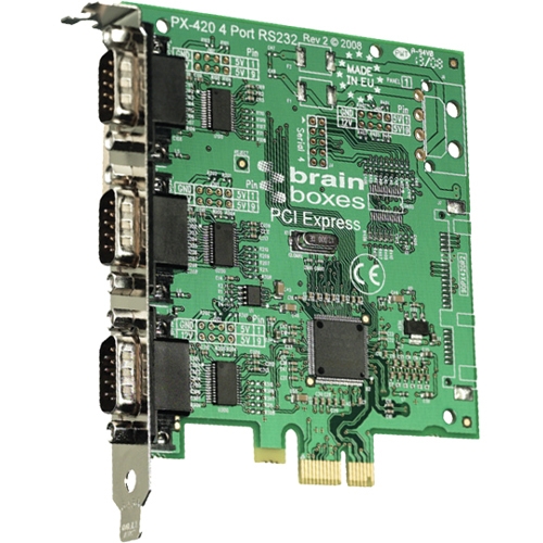 Brainboxes 3-port PCI Express Serial Adapter PX-431