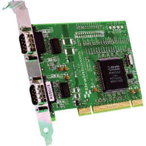 Brainboxes 2 Port RS232 PCI Serial Card with Max 230,400 Baud Rate UC-607