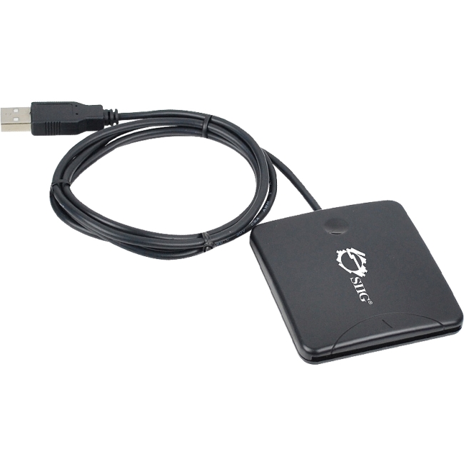 SIIG USB 2.0 Smart Card Reader JU-CR0012-S1