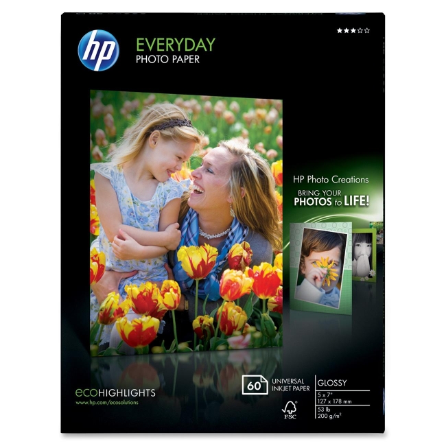 HP Everyday Glossy Photo Paper CH097A