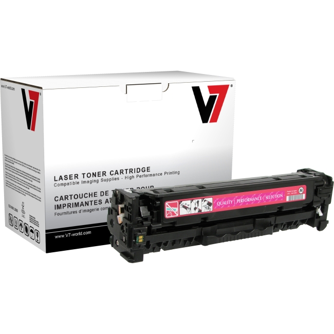 V7 Magenta Toner Cartridge, Magenta For HP Color LaserJet CM2320 MFP, CM2320FXI THM22025