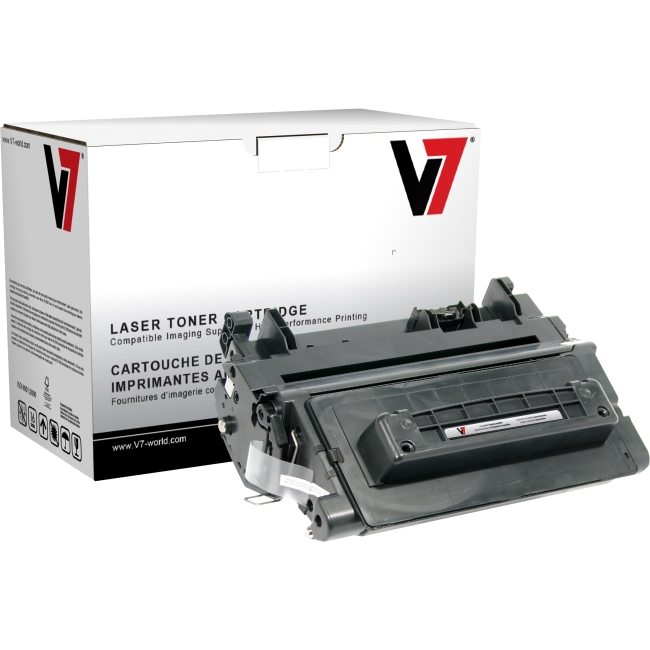 V7 Black Toner Cartridge For HP LaserJet Enterprise 600 M601N, M601DN, M602DN, M V790AP