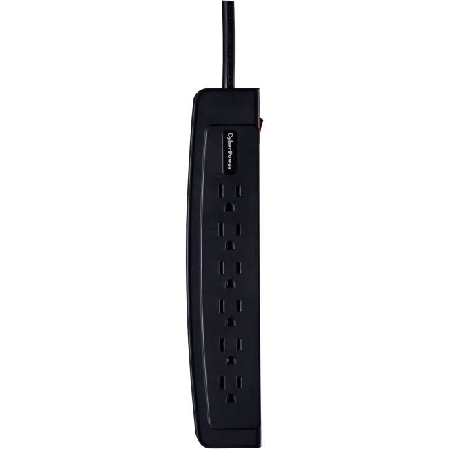 CyberPower Professional 6-Outlets Surge Suppressor 6FT Cord and TEL CSP606T