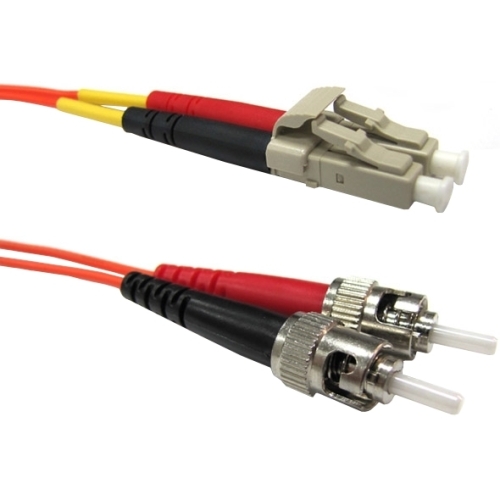 Weltron LC/ST Multi-mode 62.5/125M Orange Fiber Patch Cables 90-5001-1M