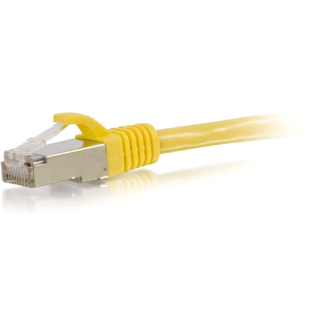 C2G 6ft Cat6 Snagless Shielded (STP) Network Patch Cable - Yellow 00864