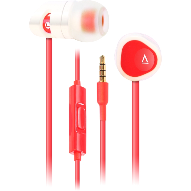 Creative Headset for Mobile Phones (White/Red) 51EF0600AA012 MA200