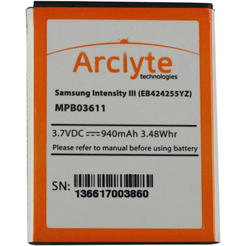 Arclyte Battery for Samsung MPB03611