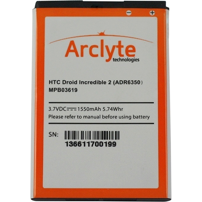 Arclyte Battery for HTC MPB03619
