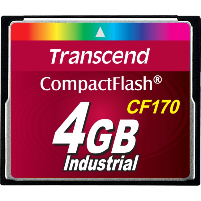 Transcend 4GB CompactFlash (CF) Card TS4GCF170 CF170