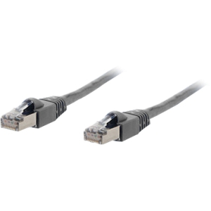 AddOn 1ft Gray Molded Snagless Cat6A ADD-1FCAT6A-GRAY
