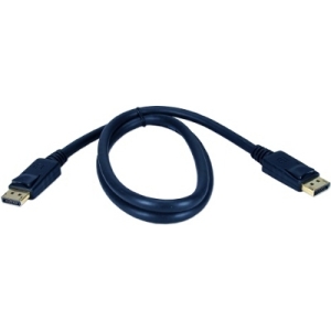 QVS 25ft DisplayPort Digital A/V Cable with Latches DP-25
