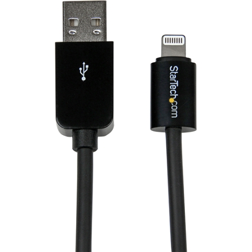 StarTech.com Sync/Charge Lightning/USB Data Transfer Cable USBLT30CMB