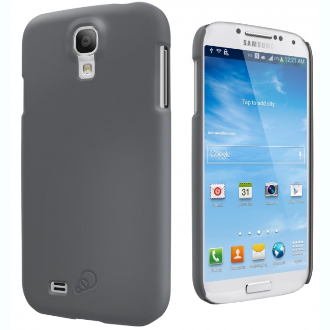 Cygnett Charcoal Feel Soft Touch Slim Case Galaxy S4 CY1169CXFRO