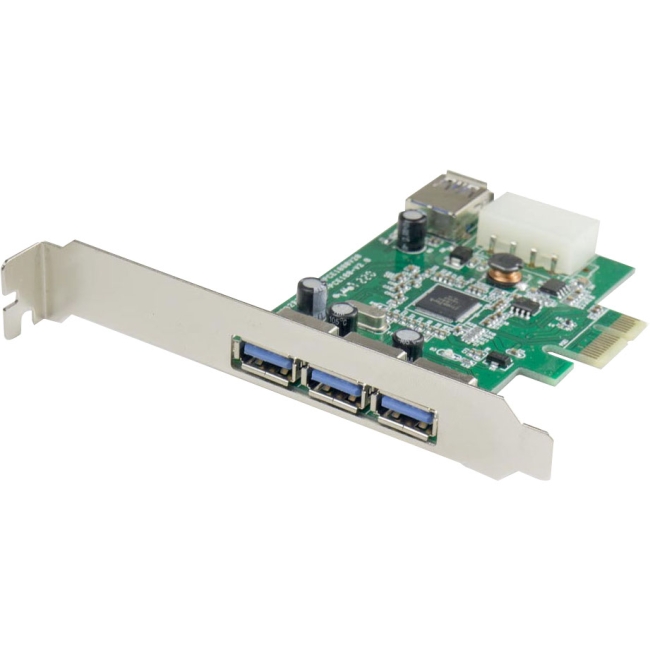SYBA Multimedia USB 3.0 3+1 PCI-e Controller Card SY-PEX20135