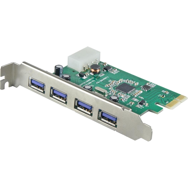 SYBA Multimedia USB 3.0 4 Ports PCI-e Controller Card SY-PEX20136