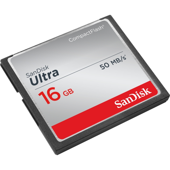 SanDisk 16GB Ultra CompactFlash (CF) Card SDCFHS-016G-A46
