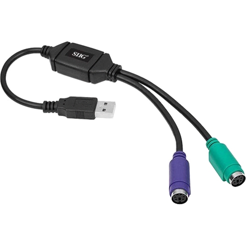 SIIG USB-to-PS/2 Adapter JU-ACB112-S1