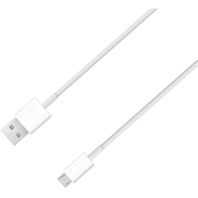 4XEM Micro USB To USB Data/Charge Cable For Samsung/HTC/Blackberry (White) 4XMUSBCBLWH
