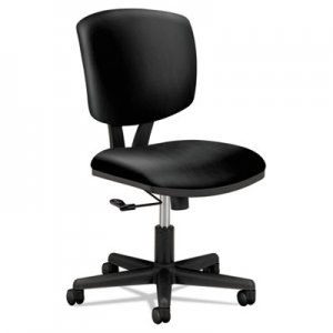 HON Volt Series Task Chair, Black Leather 5701SB11T HON5701SB11T H5701.SB11.T