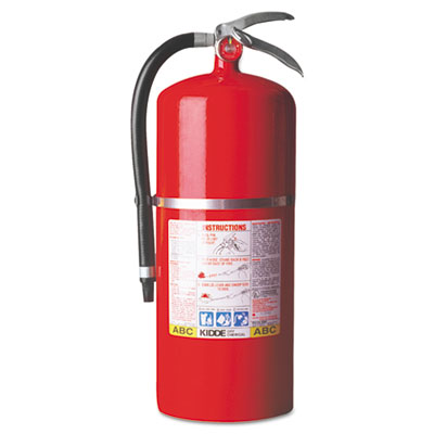 Kidde ProPlus 20 MP Dry-Chemical Fire Extinguisher, 20lb, 6-A:120-B:C KID468003 408-468003