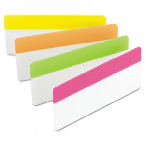 Post-it Tabs File Tabs, 3 x 1 1/2, Assorted Brights, 24/Pack MMM686PLOY3IN 686-PLOY3IN