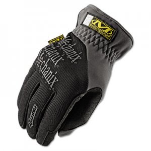 Mechanix Wear FastFit Work Gloves, Black/Gray, Large MNXMFF05010 484-MFF-05-010