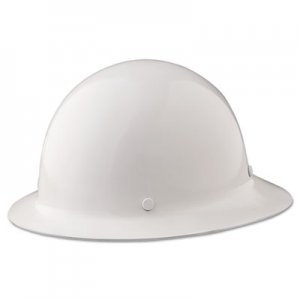 MSA Skullgard Protective Hard Hats, Ratchet Suspension, Size 6 1/2 - 8, White MSA475408 454-475408