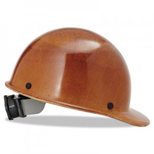 MSA Skullgard Protective Hard Hats, Ratchet Suspension, Size 6 1/2 - 8, Natural Tan MSA475395 454-475395