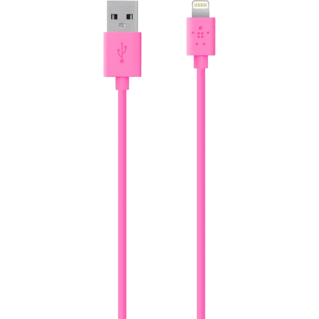 Belkin Lightning to USB ChargeSync Cable F8J023BT04-PNK