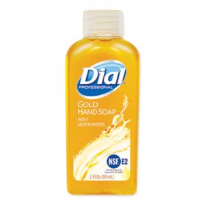 Dial Professional Gold Antimicrobial Liquid Hand Soap, Floral Fragrance, 2 oz Bottle, 48/Carton DIA06059 06059