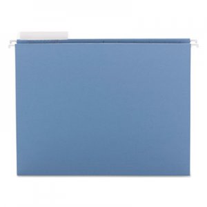 Smead Color Hanging Folders with 1/3-Cut Tabs, 11 Pt. Stock, Blue, 25/BX SMD64021 64021