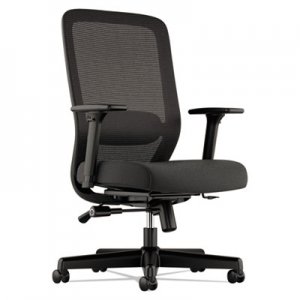 basyx VL721 Series Mesh Executive Chair, Mesh Back, 100% Polyester Seat, Black VL721LH10 BSXVL721LH10