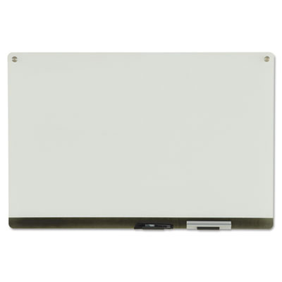 Iceberg Clarity Glass Personal Dry Erase Boards, Ultra-White Backing, 36 x 24 ICE31190 31190