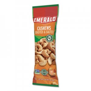 Emerald Cashew Pieces, 1.25 oz. Tube Package, 12/Box DFD94017 94017