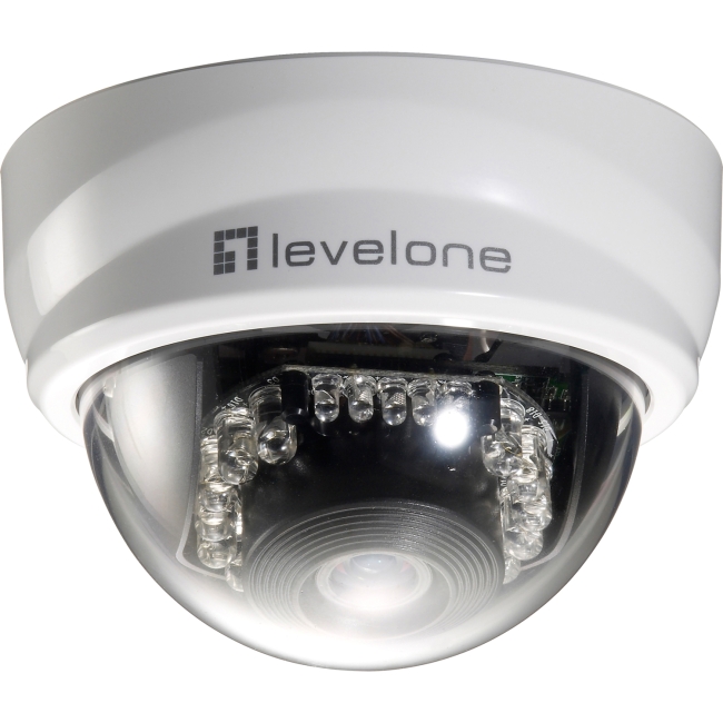 LevelOne 2-Megapixel Day/Night P/T PoE Mini Dome Network Camera FCS-4101