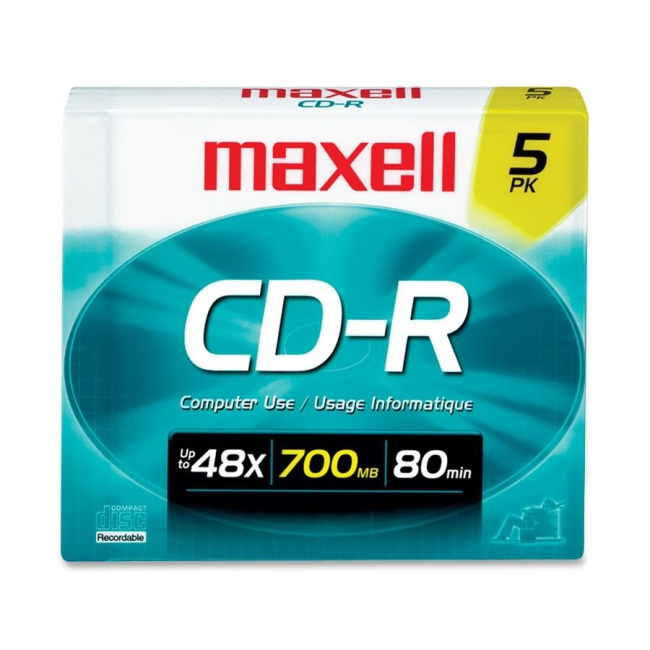 Maxell 48x CD-R Media 648205