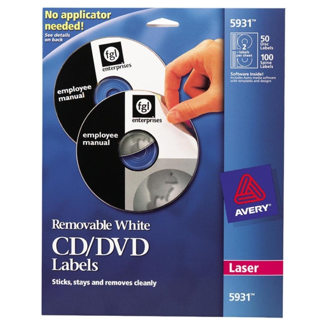 Template For Avery 5931 Cd Label