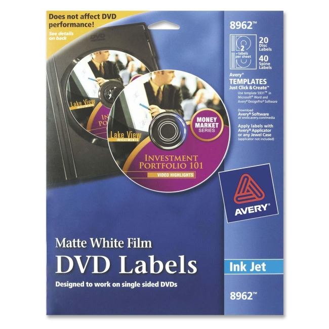 Avery DVD Label 8962