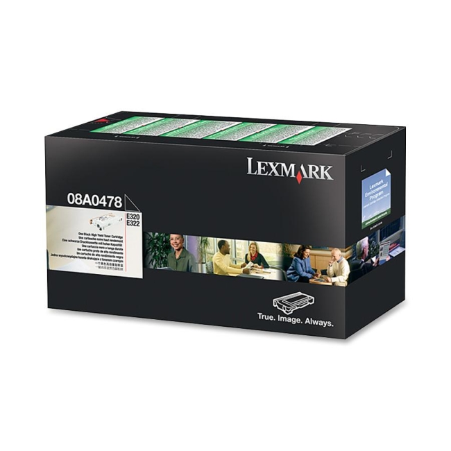 Lexmark Black Toner Cartridge 08A0478