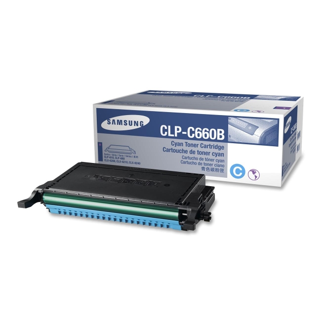 Samsung Cyan Toner Cartridge CLP-C660B