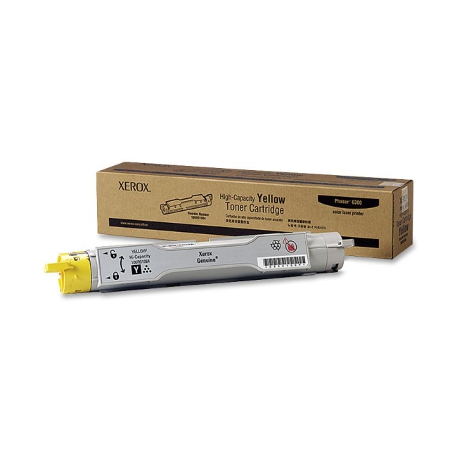Xerox Yellow High-Capacity Toner Cartridge 106R01084