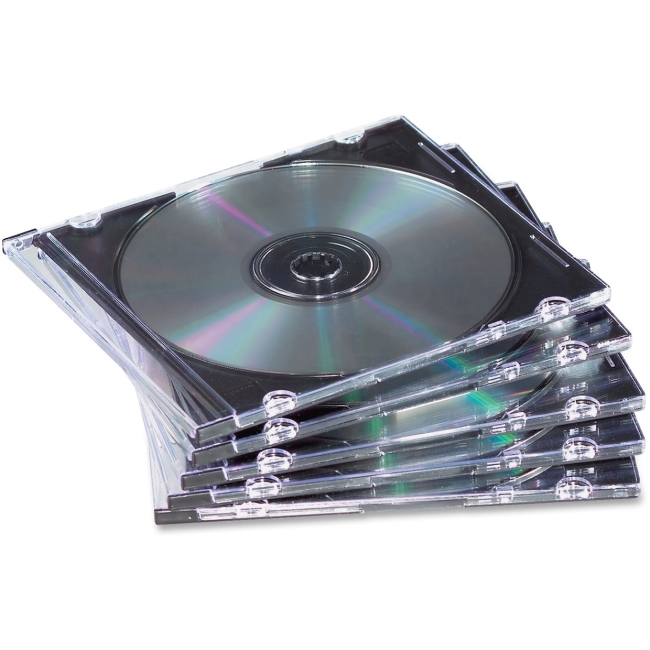 Fellowes NEATO Thin CD Jewel Case--Clear, 25 pack 98316