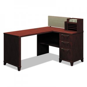 Bush 60"W x 47"D Corner Desk Solution (Box 2 of 2) Enterprise: Harvest Cherry 2999CSA2-03 BSH2999CSA203