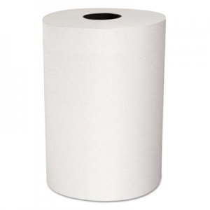 Scott Slimroll Hard Roll Towels, Absorbency Pockets, 8" x 580ft, White, 6 Rolls/Carton KCC12388 12388