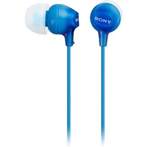 Sony In-Ear Headphones (Blue) MDREX15LP/L