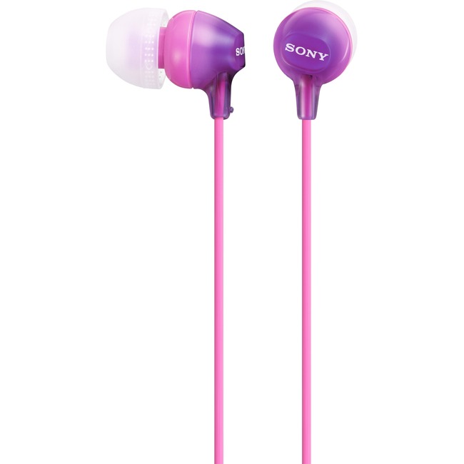Sony In-Ear Headphones (Violet) MDREX15LP/V MDR-EX15LP/V